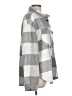 Love Tree 100% Polyester Plaid Gray Jacket Size L - photo 4