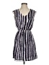 Sugarlips 100% Polyester Stripes Gray Casual Dress Size S - photo 1