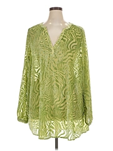 Torrid Long Sleeve Blouse (view 1)