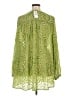 Torrid Green Long Sleeve Blouse Size 4X Plus (4) - photo 2