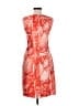 Milly Graphic Red Cocktail Dress Size L - photo 2