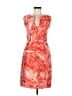 Milly Graphic Red Cocktail Dress Size L - photo 1