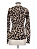 Gap Outlet 100% Cotton Animal Print Brown Pullover Sweater Size S - photo 2