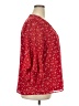 Timeson Red 3/4 Sleeve Blouse Size XXL - photo 4