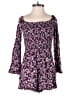rue21 100% Rayon Paisley Purple Romper Size M - photo 1