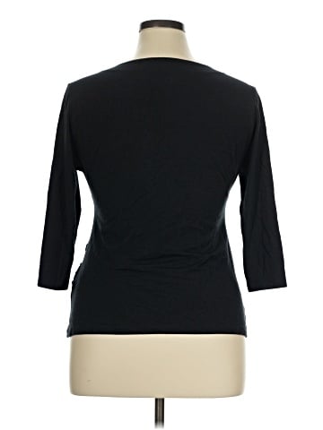 Soft Surroundings 3/4 Sleeve T-Shirt (view 2)