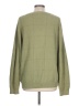Van Heusen 100% Cotton Solid Green Pullover Sweater Size L - photo 2