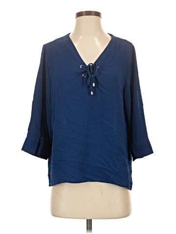 NY Collection 3/4 Sleeve Blouse (view 1)