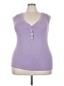 Pol Purple Sleeveless Top Size 3X - photo 1