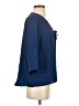 NY Collection Blue 3/4 Sleeve Blouse Size P (petite) - photo 4