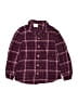 Jumping Beans Tweed Burgundy Long Sleeve Button-Down Shirt Size 6 - photo 1