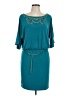 Thalia Sodi Teal Cocktail Dress Size L - photo 1
