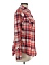 Old Navy 100% Cotton Plaid Red Long Sleeve Button-Down Shirt Size L - photo 4