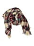 TOPTEN 100% Acrylic Plaid Burgundy Scarf One size - photo 1