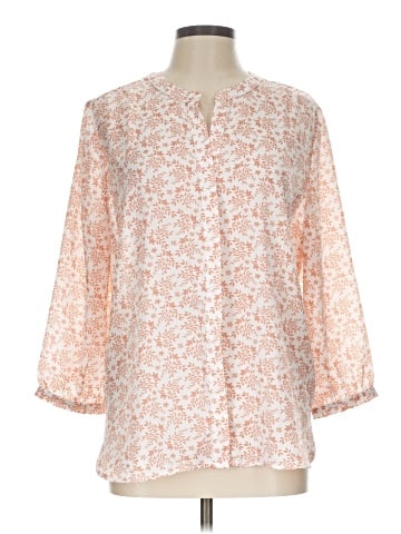 Jachs Girlfriend 3/4 Sleeve Blouse (view 1)