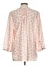 Jachs Girlfriend 100% Polyester Orange 3/4 Sleeve Blouse Size L - photo 2