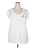 Torrid White Short Sleeve T-Shirt Size 2X Plus (2) - photo 1
