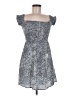 Volcom 100% Viscose Blue Casual Dress Size 8 - photo 1