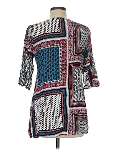 Umgee 3/4 Sleeve Blouse (view 2)