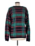 ASOS 100% Acrylic Plaid Green Pullover Sweater Size 6 - photo 2
