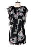 Walter Baker 100% Polyester Floral Black Romper Size XS - photo 1