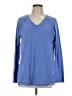 Wildfox Blue Long Sleeve Top Size Lg (3 or L) - photo 1