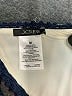 J.Crew 100% Cotton Stripes Blue Swimsuit Top Size M - photo 3