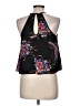 Lily White 100% Polyester Black Tank Top Size M - photo 2