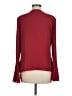 Bailey 44 100% Polyester Burgundy Long Sleeve Blouse Size M - photo 2