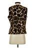 Jordan Animal Print Brown Vest Size S - photo 2