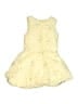 Knit Works 100% Polyester Yellow Dress Size 4 - photo 2