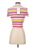 Chuu Pink Short Sleeve Top Size 00 - photo 2