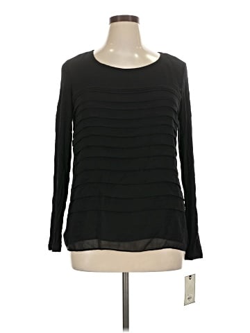 Dana Buchman Long Sleeve Top (view 1)