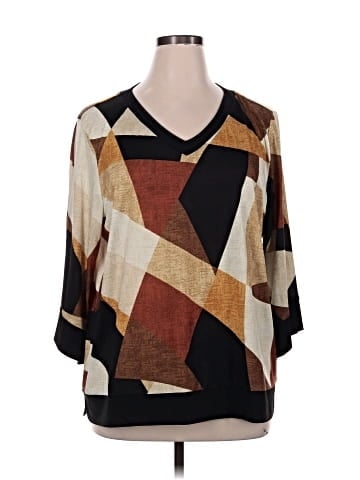 Alfred Dunner 3/4 Sleeve Blouse (view 1)