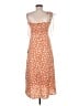 Lulus 100% Polyester Orange Casual Dress Size M - photo 2