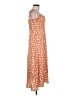 Lulus 100% Polyester Orange Casual Dress Size M - photo 4