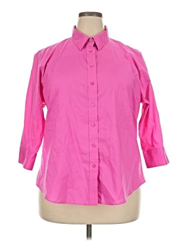 Lady Hathaway 3/4 Sleeve Button-Down Shirt (view 1)