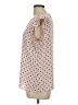 Elle 100% Polyester Pink Sleeveless Blouse Size L - photo 5