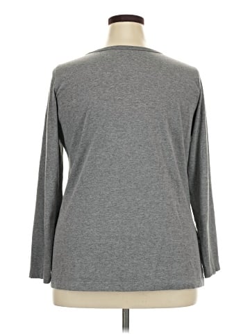 Woman Within 3/4 Sleeve T-Shirt (view 2)