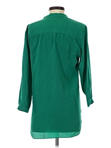 Amanda Uprichard 3/4 Sleeve Silk Top (view 2)