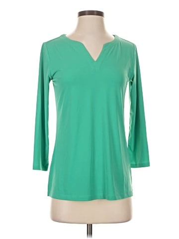 Susan Graver 3/4 Sleeve Top (view 1)