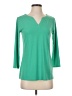 Susan Graver Green 3/4 Sleeve Top Size XXS - photo 1