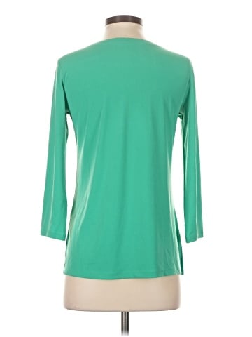Susan Graver 3/4 Sleeve Top (view 2)