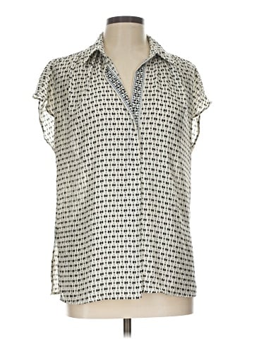 Max Studio Short Sleeve Blouse (view 1)