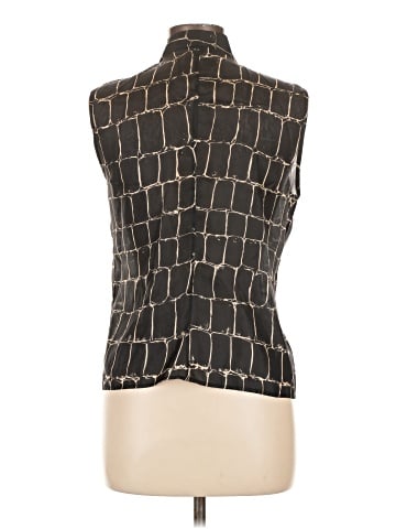 Armani Collezioni Sleeveless Button-Down Shirt (view 2)