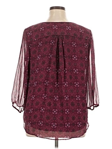 St. John's Bay 3/4 Sleeve Blouse (view 2)