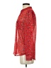 Kut from the Kloth 100% Polyester Red Long Sleeve Blouse Size XS - photo 5