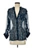 Kut from the Kloth 100% Polyester Blue 3/4 Sleeve Blouse Size S - photo 1