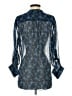 Kut from the Kloth 100% Polyester Blue 3/4 Sleeve Blouse Size S - photo 2