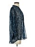 Kut from the Kloth 100% Polyester Blue 3/4 Sleeve Blouse Size S - photo 4